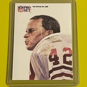 Ronnie Lott #400 1991 Pro Set Football Trading Card